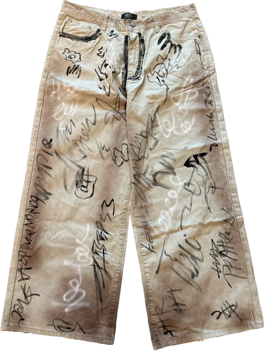 HAPPY MEMORIES DON'T DIE HMDD 'SKETCH' CHINOS