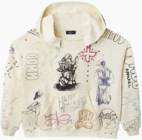 HAPPY MEMORIES DON'T DIE HMDD 'SKETCH' HOODIE