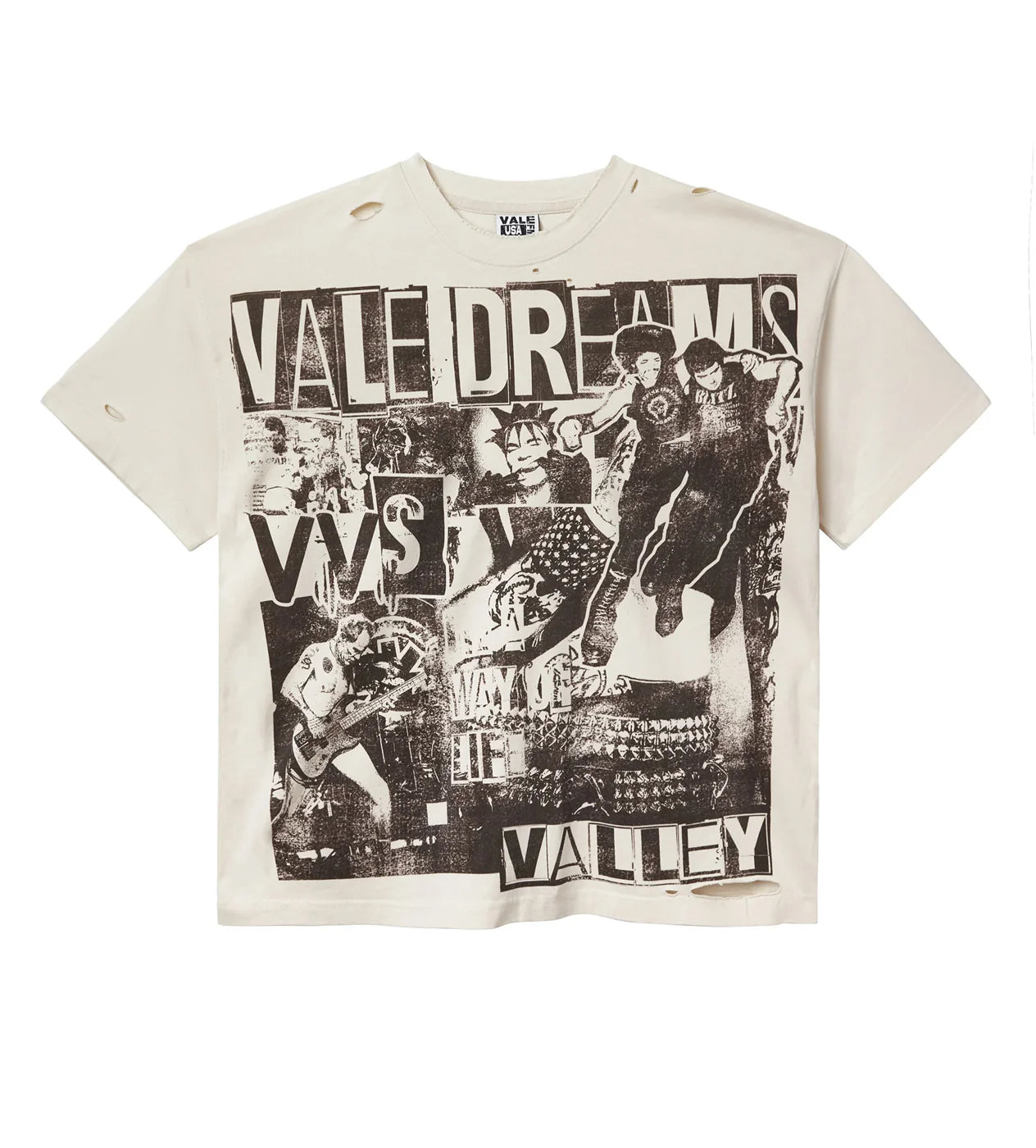 Vale Forever Moshpit Tee (Cream)