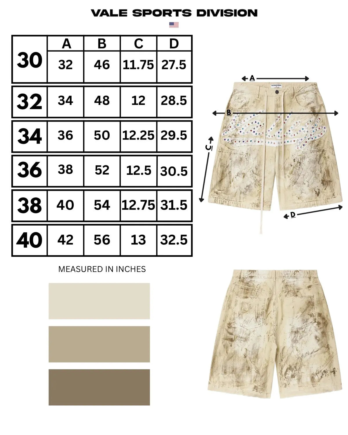 Vale Forever Reeses Jorts Valley Shorts/ Jorts